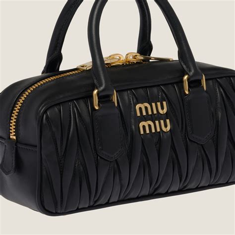 matelasse miu miu bag|Miu Miu Arcadie Matelassé Leather Bag .